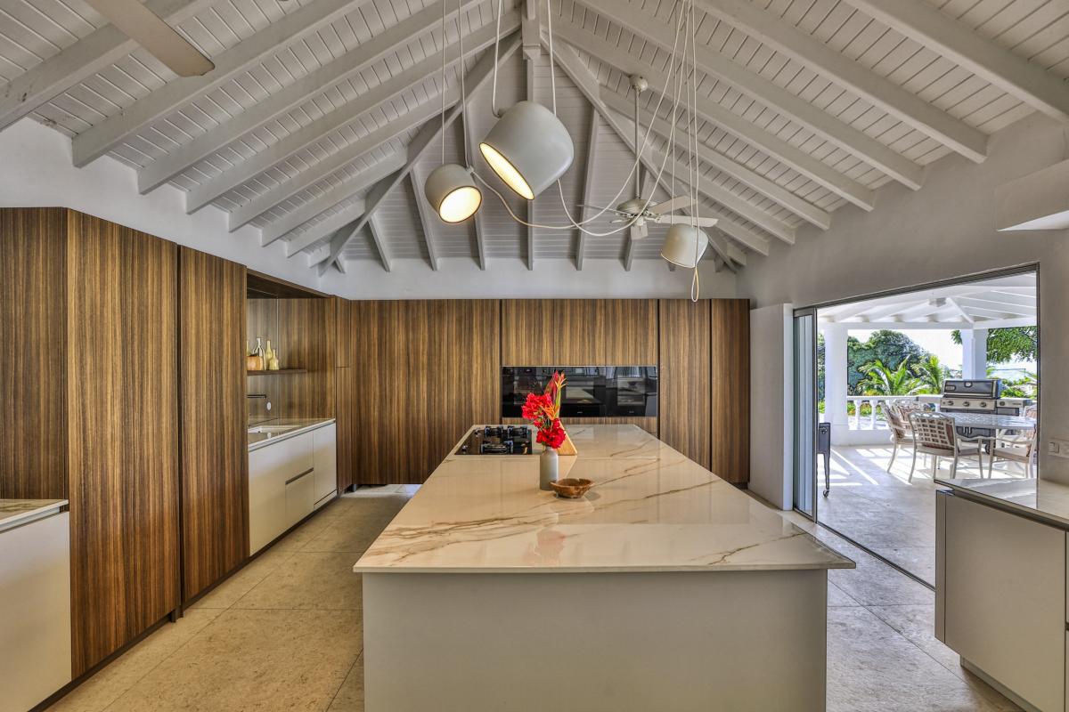 13 Location villa Terres Basses Saint Martin_cuisine